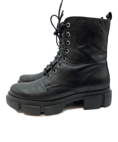 SUNNY PELLICO（サニーペリコー）SUNNY PELLICO (サニーペリコー) サイドジップブーツ ブラック サイズ:39の古着・服飾アイテム