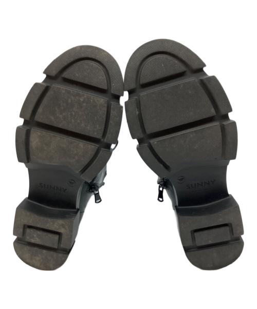 SUNNY PELLICO（サニーペリコー）SUNNY PELLICO (サニーペリコー) サイドジップブーツ ブラック サイズ:39の古着・服飾アイテム