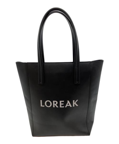 LOREAK（ロレーク）LOREAK (ロレーク) ハンドバッグ ブラックの古着・服飾アイテム