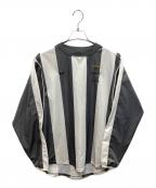 NIKE F.C.R.Bナイキ エフシー・アール・ビー）の古着「ゲームシャツ Bristol F.C.R.B 長袖シャツ」｜グレー