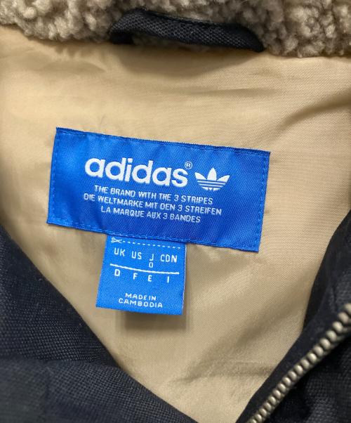 adidas（アディダス）adidas (アディダス) フライトジャケット ボンバージャケット ブラック サイズ:Oの古着・服飾アイテム