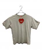 DIESELディーゼル）の古着「半袖カットソー」｜グレー