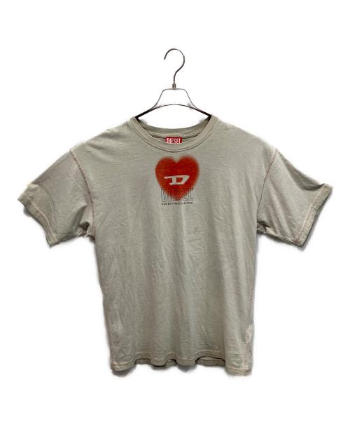 DIESEL（ディーゼル）DIESEL (ディーゼル) 半袖カットソー グレー サイズ:Mの古着・服飾アイテム