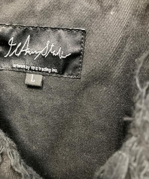 JCAESAR（ジェイシーザー）JCAESAR (ジェイシーザー) niche design mummy jacket デザインジャケット ブラック サイズ:Lの古着・服飾アイテム