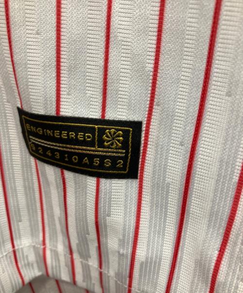 NIKE（ナイキ）NIKE (ナイキ) ゲームシャツ フランス MBAPPE #10 2024 3/26 チリ戦 半袖シャツ ホワイト サイズ:Lの古着・服飾アイテム