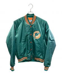 Chalk Line（チョークライン）の古着「USA製 スタジャン」｜エメラルドグリーン