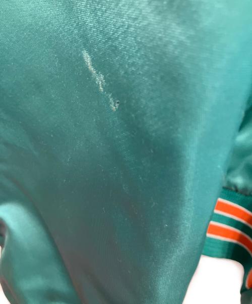 Chalk Line（チョークライン）Chalk Line (チョークライン) USA製 スタジャン エメラルドグリーン サイズ:Lの古着・服飾アイテム