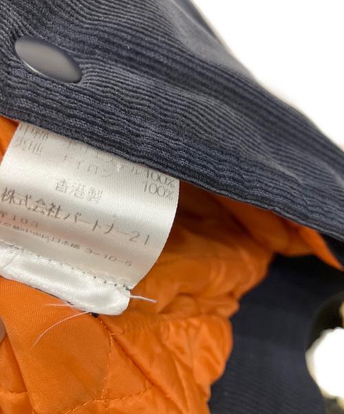 POLO JEANS CO.（ポロジーンズカンパニー）POLO JEANS CO. (ポロジーンズカンパニー) コーデュロイスタジャン ネイビー サイズ:Mの古着・服飾アイテム