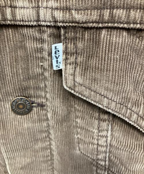 LEVI'S（リーバイス）LEVI'S (リーバイス) 70's コーデュロイジャケット ブラウン サイズ:38の古着・服飾アイテム