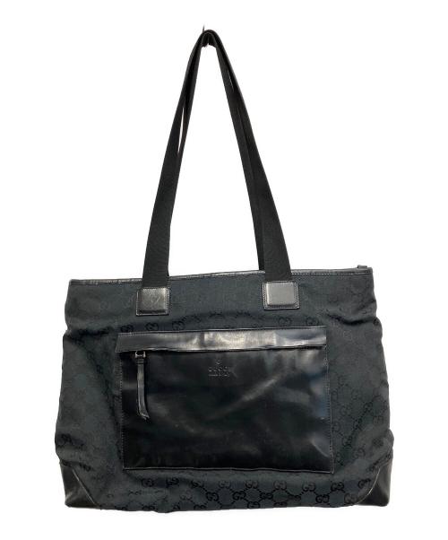GUCCI（グッチ）GUCCI (グッチ) トートバッグ ブラックの古着・服飾アイテム