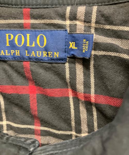 POLO RALPH LAUREN（ポロ・ラルフローレン）POLO RALPH LAUREN (ポロ・ラルフローレン) 中綿ジャケット ブラック サイズ:XLの古着・服飾アイテム