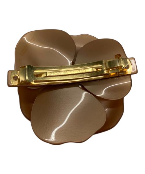 ALEXANDRE de Paris（アレクサンドルドゥパリ）ALEXANDRE de Paris (アレクサンドルドゥパリ) バレッタ ブラウンの古着・服飾アイテム