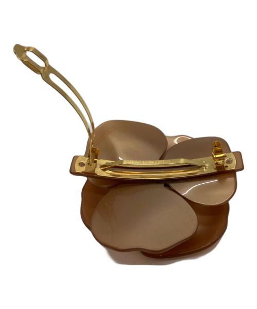 ALEXANDRE de Paris（アレクサンドルドゥパリ）ALEXANDRE de Paris (アレクサンドルドゥパリ) バレッタ ブラウンの古着・服飾アイテム