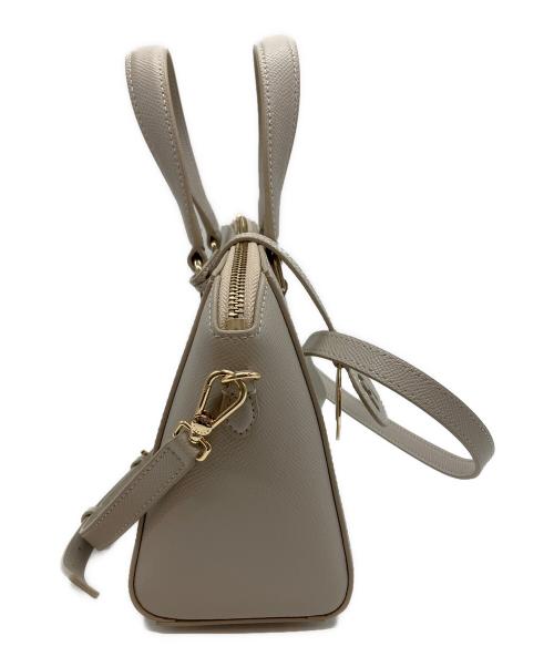 FURLA（フルラ）FURLA (フルラ) ミネルヴァ ミニサッチェル 2WAYバッグ グレーの古着・服飾アイテム