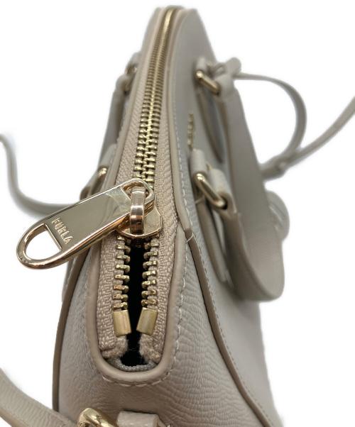 FURLA（フルラ）FURLA (フルラ) ミネルヴァ ミニサッチェル 2WAYバッグ グレーの古着・服飾アイテム