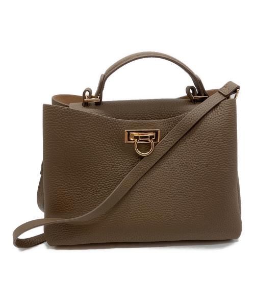 HAYNI（ヘイニ）HAYNI (ヘイニ) マロエ 2WAYバッグ ブラウンの古着・服飾アイテム