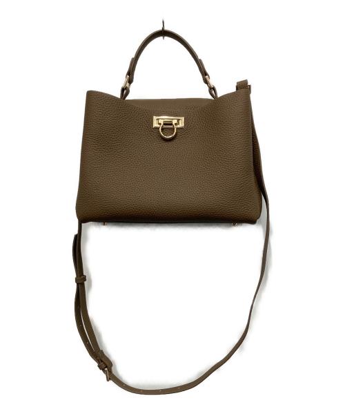 HAYNI（ヘイニ）HAYNI (ヘイニ) マロエ 2WAYバッグ ブラウンの古着・服飾アイテム