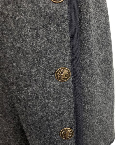 BROOKS BROTHERS（ブルックスブラザーズ）BROOKS BROTHERS (ブルックスブラザーズ) ノーカラージャケット グレー サイズ:Sの古着・服飾アイテム