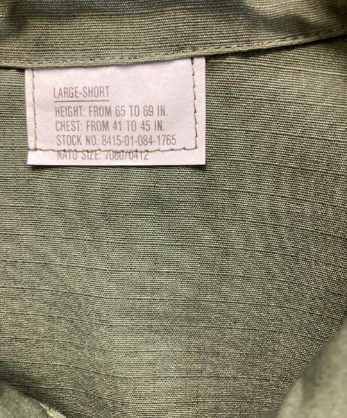 MILITARY（ミリタリー）MILITARY (ミリタリー) ジャングルファティーグジャケット オリーブ サイズ:Lの古着・服飾アイテム