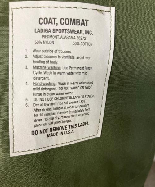 MILITARY（ミリタリー）MILITARY (ミリタリー) ジャングルファティーグジャケット オリーブ サイズ:Lの古着・服飾アイテム