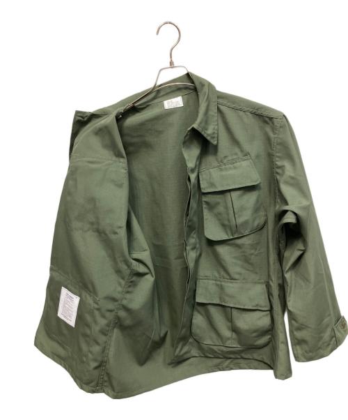 MILITARY（ミリタリー）MILITARY (ミリタリー) ジャングルファティーグジャケット オリーブ サイズ:Lの古着・服飾アイテム