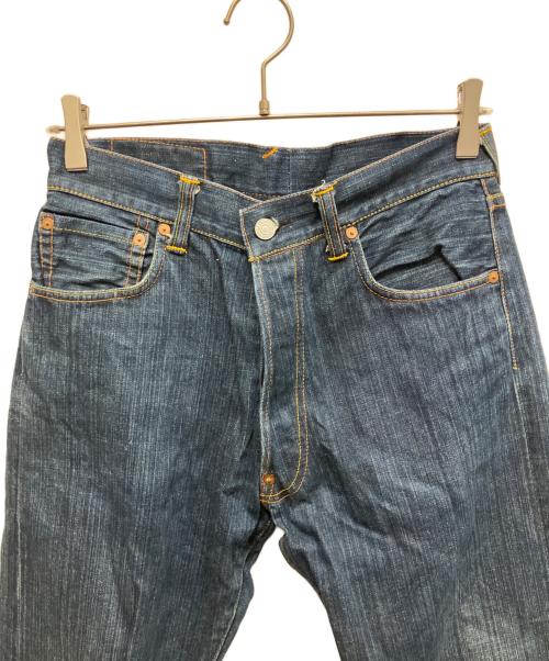 EVISU（エヴィス）EVISU (エヴィス) カモメペイント デニムパンツ インディゴ サイズ:W31の古着・服飾アイテム