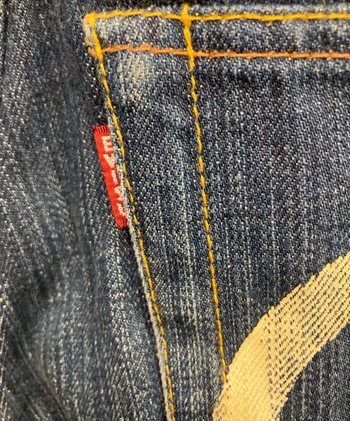 EVISU（エヴィス）EVISU (エヴィス) カモメペイント デニムパンツ インディゴ サイズ:W31の古着・服飾アイテム