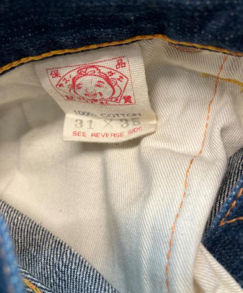 EVISU（エヴィス）EVISU (エヴィス) カモメペイント デニムパンツ インディゴ サイズ:W31の古着・服飾アイテム