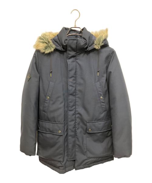 PAUL SMITH（ポールスミス）PAUL SMITH (ポールスミス) N3-B ウール ダウンジャケット ネイビー サイズ:Lの古着・服飾アイテム