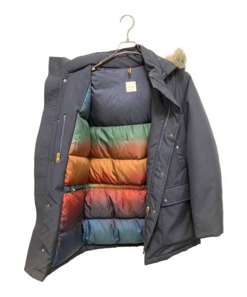 PAUL SMITH（ポールスミス）PAUL SMITH (ポールスミス) N3-B ウール ダウンジャケット ネイビー サイズ:Lの古着・服飾アイテム