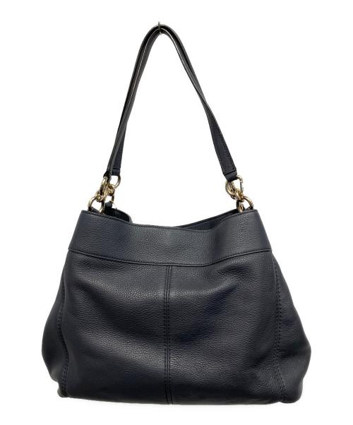 COACH（コーチ）COACH (コーチ) ハンドバッグ ネイビーの古着・服飾アイテム