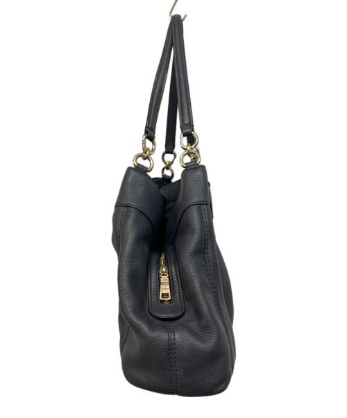 COACH（コーチ）COACH (コーチ) ハンドバッグ ネイビーの古着・服飾アイテム