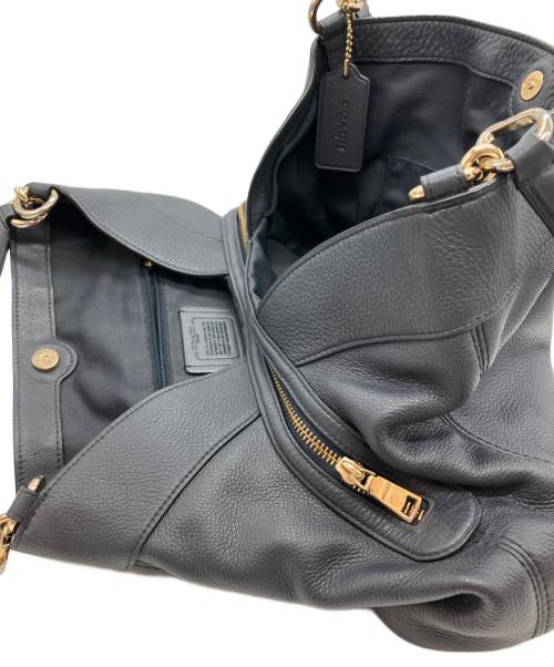 COACH（コーチ）COACH (コーチ) ハンドバッグ ネイビーの古着・服飾アイテム