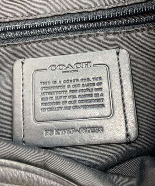 COACH（コーチ）COACH (コーチ) ハンドバッグ ネイビーの古着・服飾アイテム