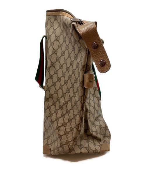 GUCCI（グッチ）GUCCI (グッチ) OLD GUCCI トートバッグ ベージュの古着・服飾アイテム