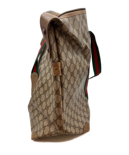 GUCCI（グッチ）GUCCI (グッチ) OLD GUCCI トートバッグ ベージュの古着・服飾アイテム