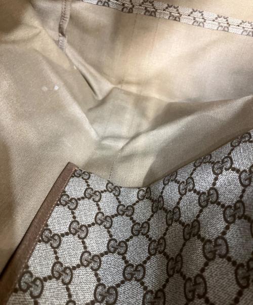 GUCCI（グッチ）GUCCI (グッチ) OLD GUCCI トートバッグ ベージュの古着・服飾アイテム