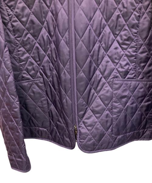 BURBERRY LONDON（バーバリーロンドン）BURBERRY LONDON (バーバリーロンドン) キルティングジャケット パープル サイズ:SIZE 11の古着・服飾アイテム