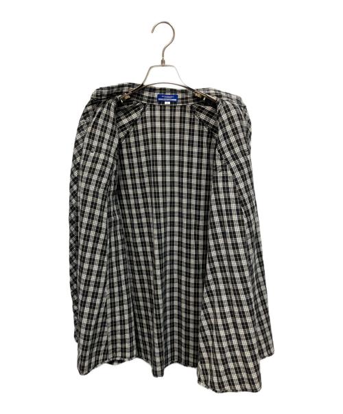 BURBERRY BLUE LABEL（バーバリー ブルー レーベル）BURBERRY BLUE LABEL (バーバリー ブルー レーベル) 長袖シャツ ブラック サイズ:38の古着・服飾アイテム