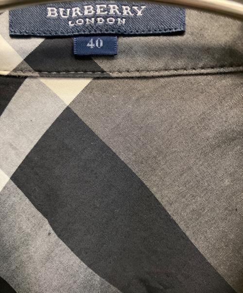 BURBERRY LONDON（バーバリーロンドン）BURBERRY LONDON (バーバリーロンドン) ノースリーブシャツ グレー サイズ:40の古着・服飾アイテム
