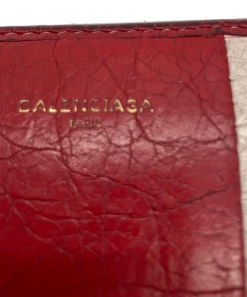 BALENCIAGA（バレンシアガ）BALENCIAGA (バレンシアガ) バザール ラウンドファスナー 長財布 トリコロールカラーの古着・服飾アイテム