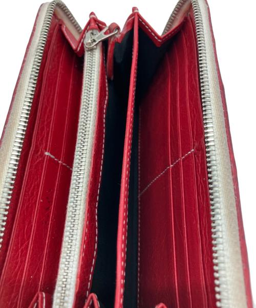 BALENCIAGA（バレンシアガ）BALENCIAGA (バレンシアガ) バザール ラウンドファスナー 長財布 トリコロールカラーの古着・服飾アイテム