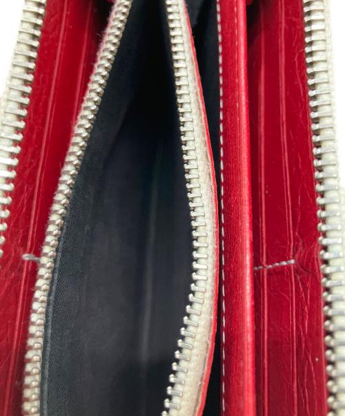 BALENCIAGA（バレンシアガ）BALENCIAGA (バレンシアガ) バザール ラウンドファスナー 長財布 トリコロールカラーの古着・服飾アイテム