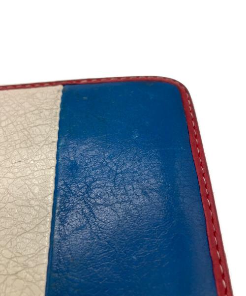 BALENCIAGA（バレンシアガ）BALENCIAGA (バレンシアガ) バザール ラウンドファスナー 長財布 トリコロールカラーの古着・服飾アイテム