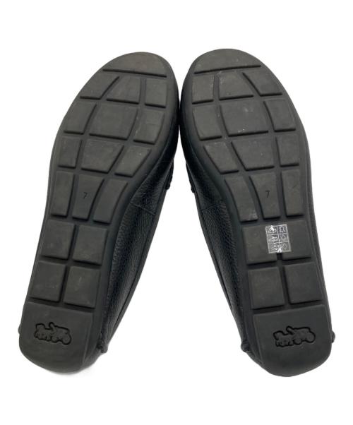 COACH（コーチ）COACH (コーチ) メイビスローファー ブラック サイズ:7の古着・服飾アイテム