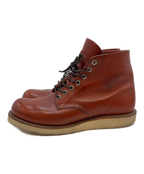 RED WING（レッドウィング）RED WING (レッドウィング) クラシックラウンド ブーツ ブラウン サイズ:US7 1/2の古着・服飾アイテム