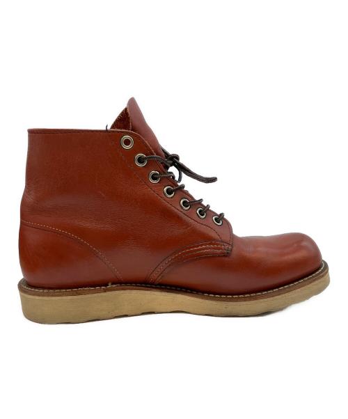 RED WING（レッドウィング）RED WING (レッドウィング) クラシックラウンド ブーツ ブラウン サイズ:US7 1/2の古着・服飾アイテム