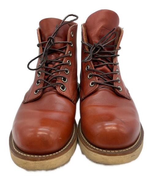 RED WING（レッドウィング）RED WING (レッドウィング) クラシックラウンド ブーツ ブラウン サイズ:US7 1/2の古着・服飾アイテム