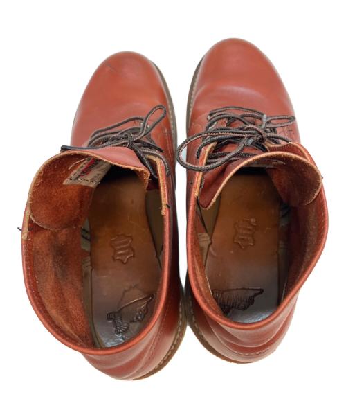 RED WING（レッドウィング）RED WING (レッドウィング) クラシックラウンド ブーツ ブラウン サイズ:US7 1/2の古着・服飾アイテム