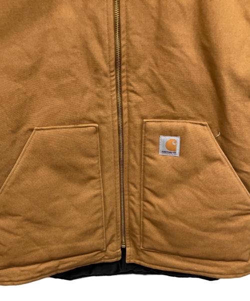 CarHartt（カーハート）CarHartt (カーハート) ダックベスト ブラウン サイズ:Lの古着・服飾アイテム